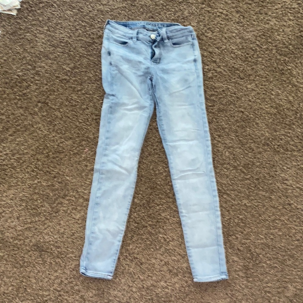 AMERICAN EAGLE HI-RISE JEGGINGS//SIZE 0
